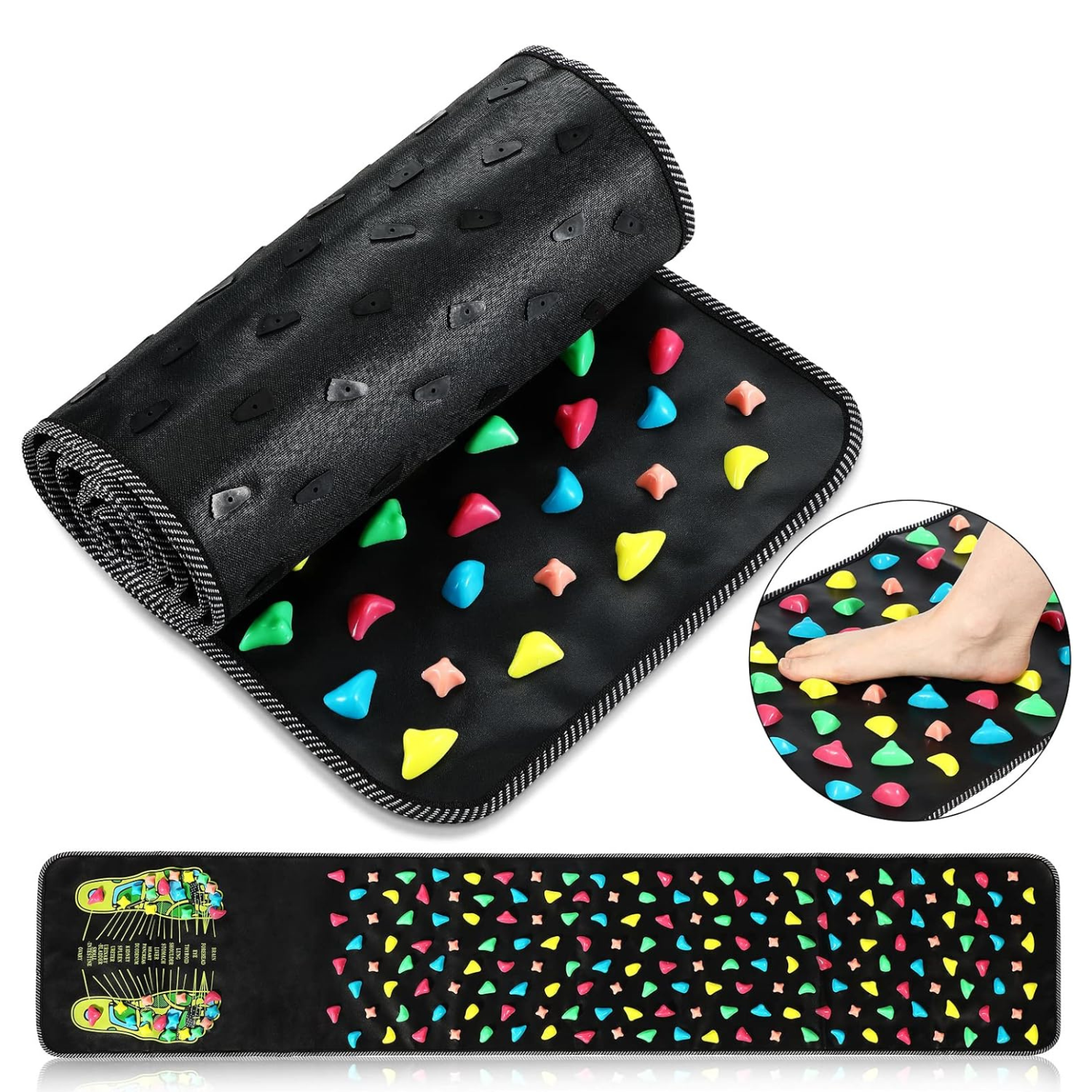 Fußreflexzonen-Akupressur-Massagematte