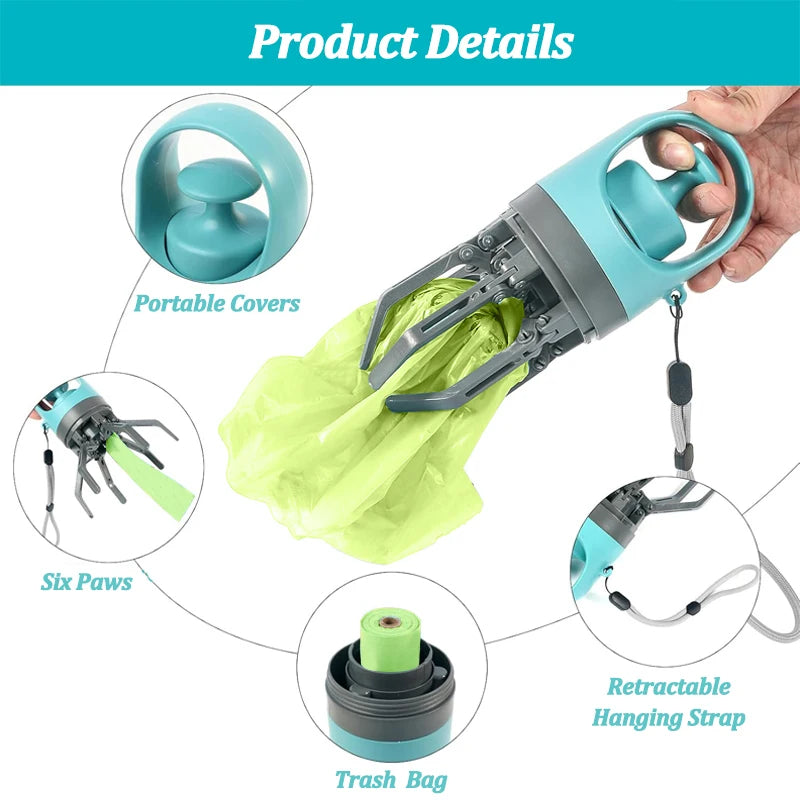 Tragbarer Hundekotaufnehmer