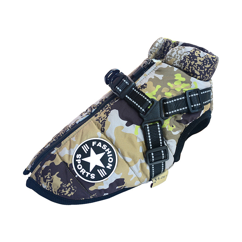 Wasserdichte Hundegeschirrjacke